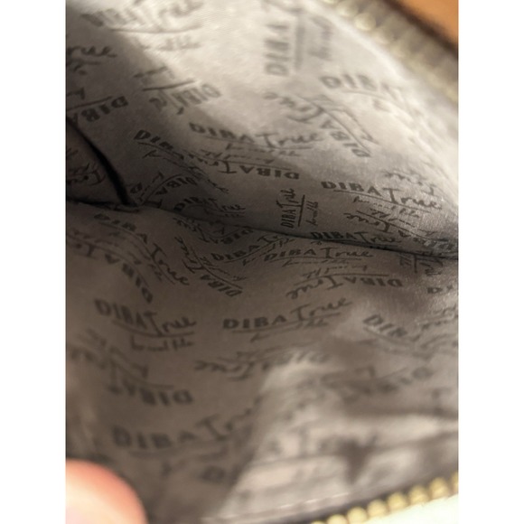 Diba True Crossbody Handbag Brown Black Leather Brass Purse Shoulder Bag BOHO - Picture 6 of 9